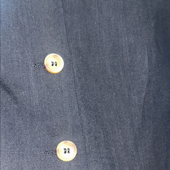 Commense Black Sleeveless Button Mini Dress - Picture 8 of 8